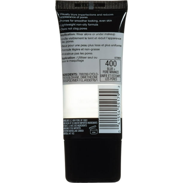 Maybelline Facestudio Grasp Prime Make-up Primer, Blurring and Pore Minimizing, 1 fl oz