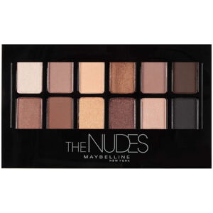 Maybelline The Nudes Eyeshadow Palette – 12 Shades