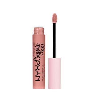 NYX Skilled Make-up Lip Lingerie XXL Clean Matte Liquid Lipstick, 16-Hour Longwear in Undressed, 0.13 fl oz