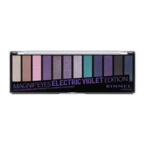 Rimmel London Magnif’eyes Electrical Violet Eyeshadow Palette, 0.5 oz